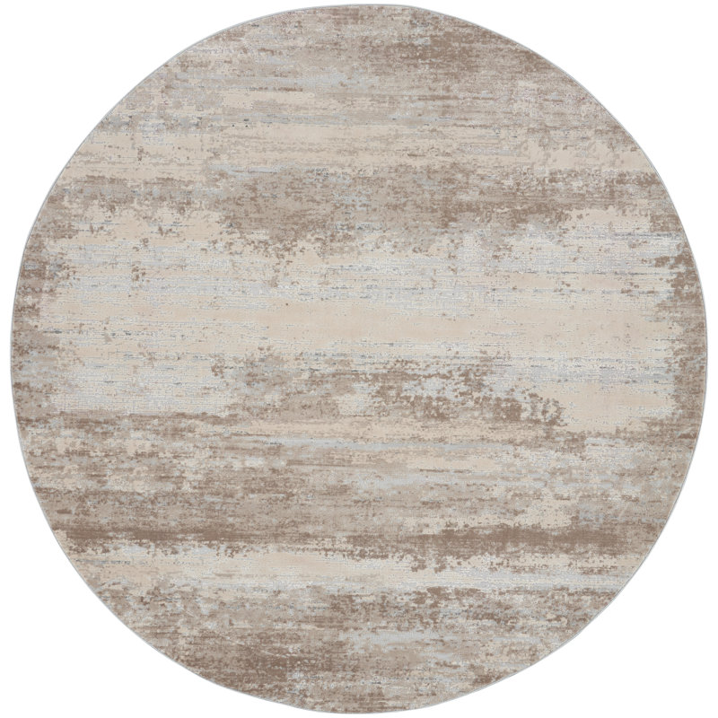 RUSTIC TEXTURES - Area Rug, Round 5'3"