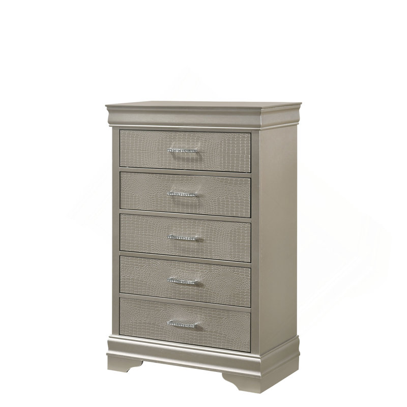 Mobilier de chambre à coucher à 5 tiroirs 5 pièces