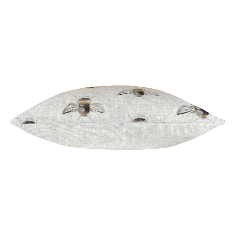 Freemont Abstract White Square Throw Cushion