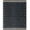 Tapis gris anthracite en laine fait à la main Santiago