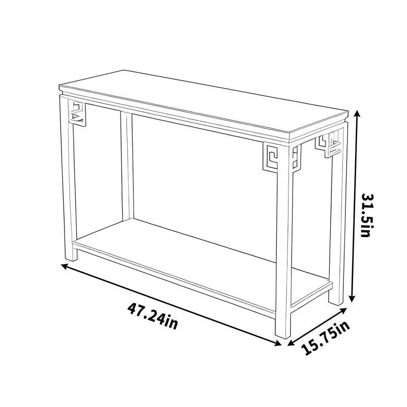 Rangement double en aluminium pour porte-fleurs, Tanné