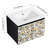 Modern Bathroom Cabinet With Ceramics Sink & Door. , Black. Space Stylish Storage