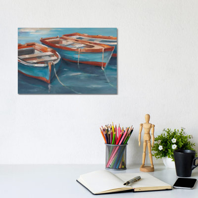"Tefus Row boats II" par Ethan Harper, reproduction d’art