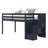 Johannes Solid Wood Twin Low Loft Bed with 3 Step-Stairway-1810465554