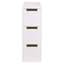 Armoire à tiroirs de rangement en plastique à 3 niveaux Abdullah - Tour de rangement empilable avec 4 bacs coulissants pour placard, chambre, salle de bain, bureau-475624180