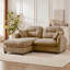Canapé modulaire modulaire avec 1 repose-pieds avec tissu ergonomique en chenille de qualité supérieure et combinaisons flexibles-1251869127