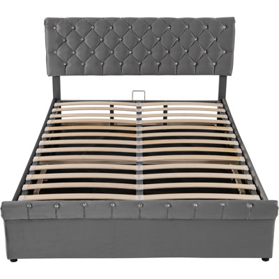 Petersville Upholstered Ottoman Storage Bed