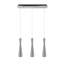 Luminaire suspendu linéaire pour îlot de cuisine 3 lumières-18784671