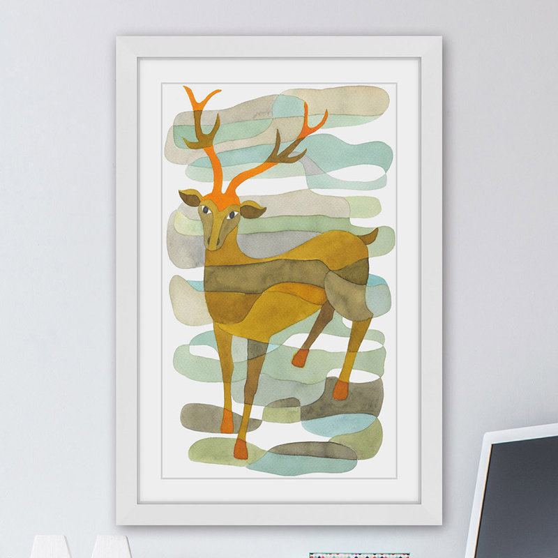 Yolanta Gawlik - Single Picture Frame Painting, 61cm H x 41cm W x 3.81cm D