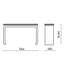 Elina 52'' W Console Table