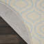 Tapis gris tissé à la machine 5 pi