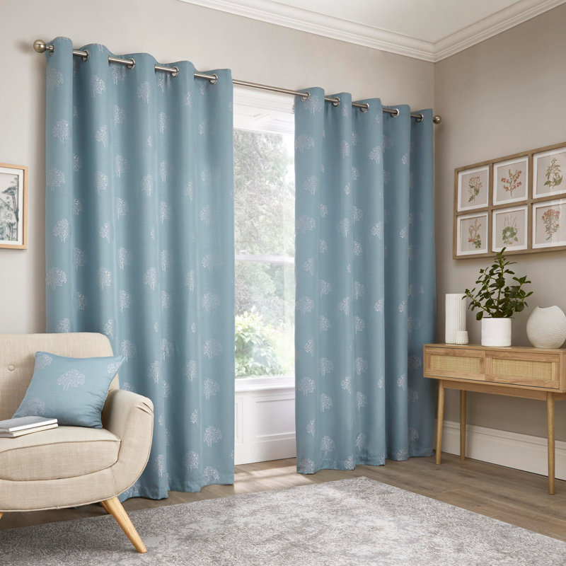 Semi Sheer Curtain Pair, 168 x 229 cm, Natural