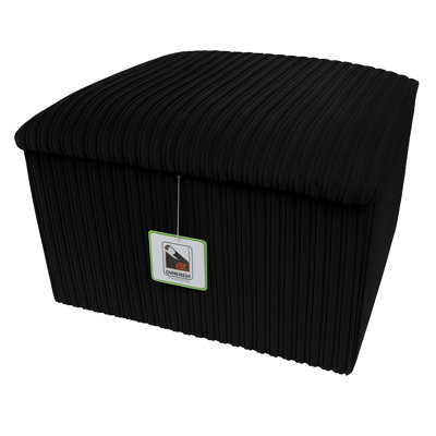 Soft Upholstered Ottoman for Living Room