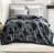 Motif abstrait gris / noir est en rupture de stock