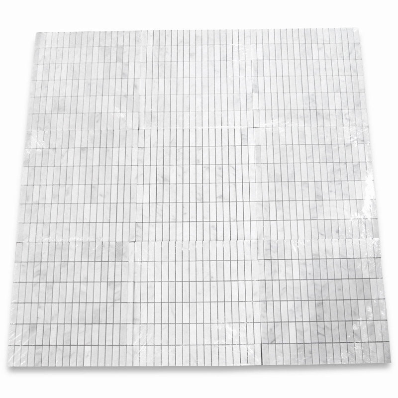 12" x 12" Marble Grid Mosaic Wall & Floor Tile