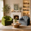 Canapé-lit convertible pliable 3-en-1 sans os, fauteuil-lit simple avec poignée-520714749