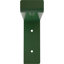 Support de tablette en acier argenté antique l 2 po x P 6 po x H 6 1/4 po-66381212-24239463