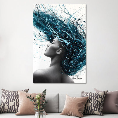 Her Ocean by Ashvin Harrison - Gallery-Wrapped Canvas Giclée on Canvas