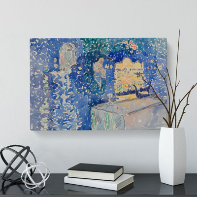 Night Of The Festival Of The Redeemer by Henri-Edmond Cross - Wrapped Canvas Painting