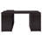 Tona Cappuccino 3-Drawer L-Shape Computer Desk-1365659967