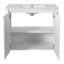 Organisateur de meuble-lavabo 36 "avec lavabo en céramique