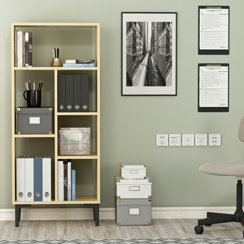 Bibliothèque standard H 54,57 "x l 23,62", Brun
