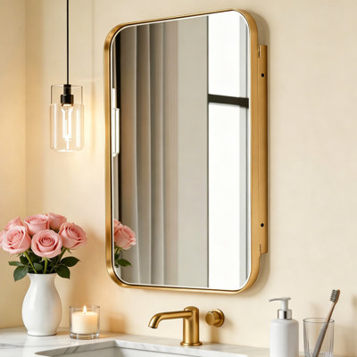16'' W 24'' H Framed Medicine Cabinet