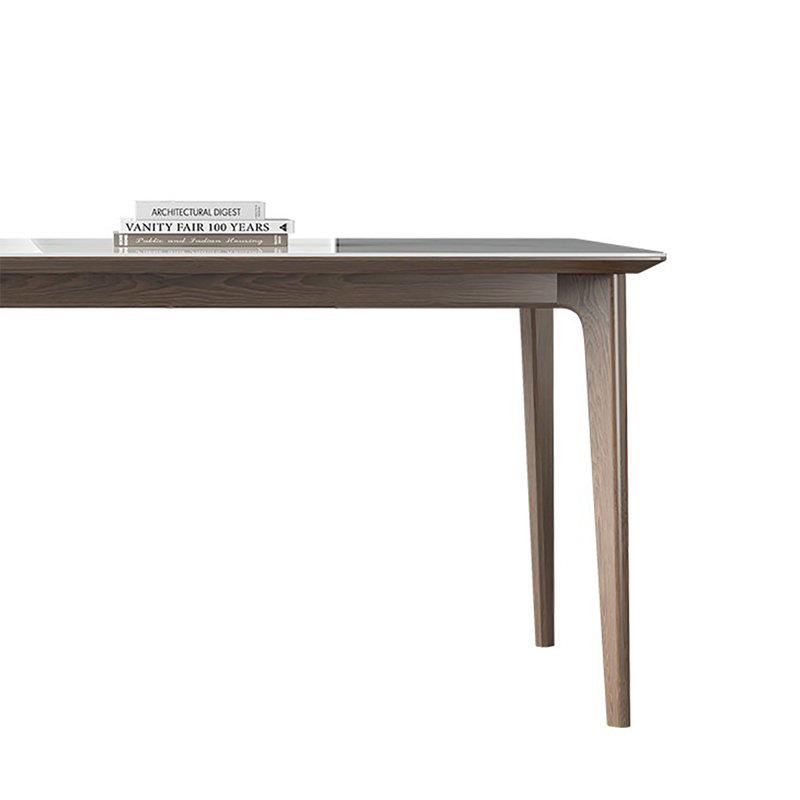 Table de salle à manger Luxury Rock Board, H 29,5 po x L 70,9 po x l 31,5 po