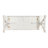 Eternity Rectangular Solid Pine Farm Dining Table with Folding X-Style Legs-88870828-88870829