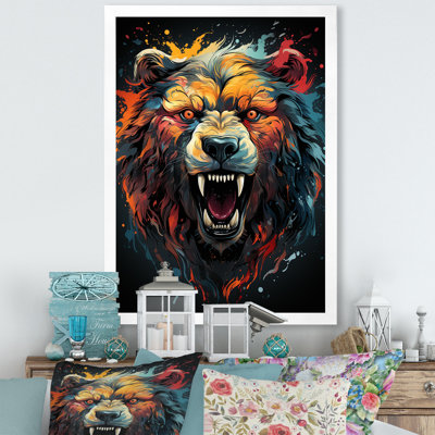 " Expressionist Portrayal Of A Grizzly Bear II "