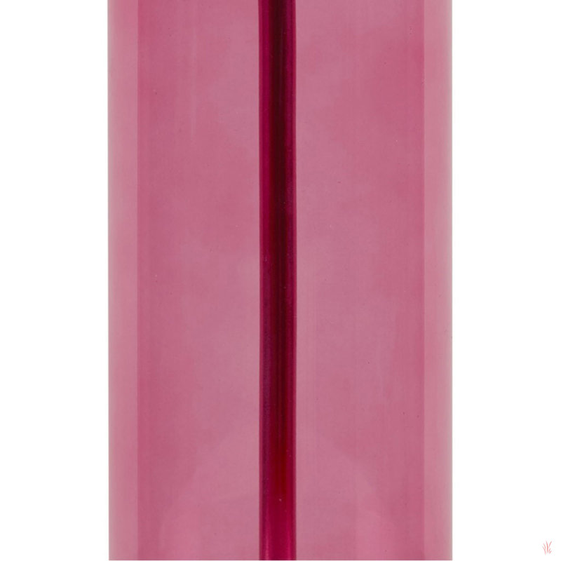 Lampe de table en verre, Rose
