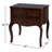 Beasley 25 in. W Rectangular Wood 2 Drawer Nightstand, Brown