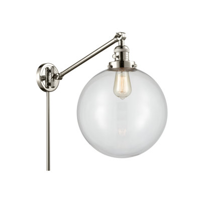 Shauna Steel Plug-in Swing Arm