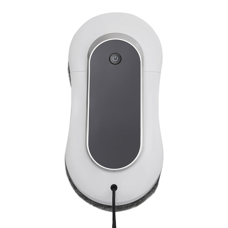 80W Electric Intelligent Glass Window Smart Cleaner Robot With Remote Control, White