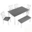 Ensemble de table de salle à manger 6 pièces Caden-1462959792-1462959799-1462959797