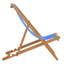 Kingston Deck Chair Teak 56x105x96 cm-33045802