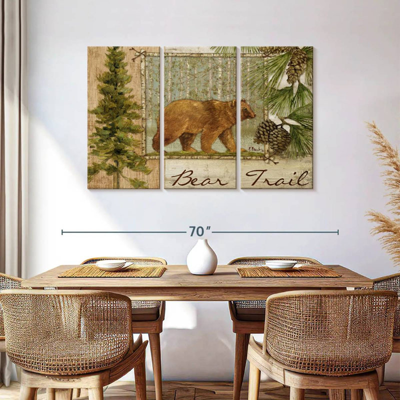 Sentier des ours, H 36 po x l 57 po