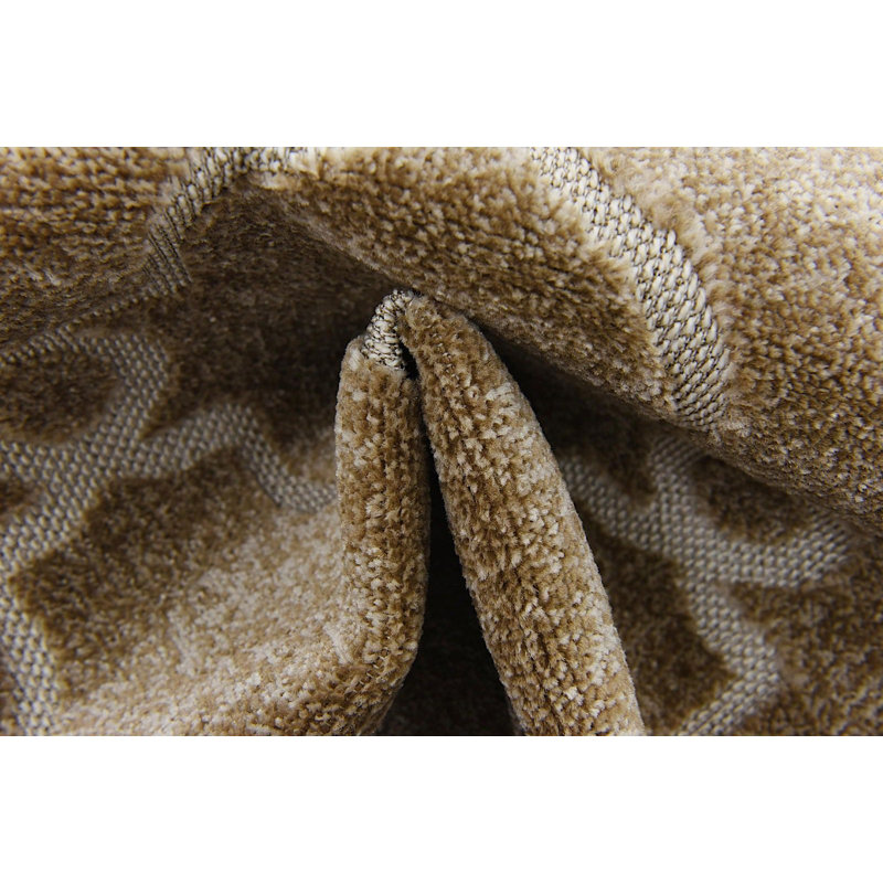 Tapis de véranda d'extérieur couleur blé, Rectangle 7 pi x 10 pi