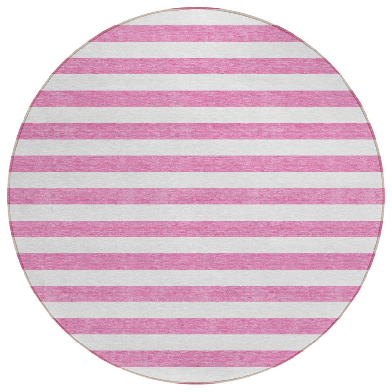 Tapis intérieur / extérieur Kinslee, Rond 8 pi