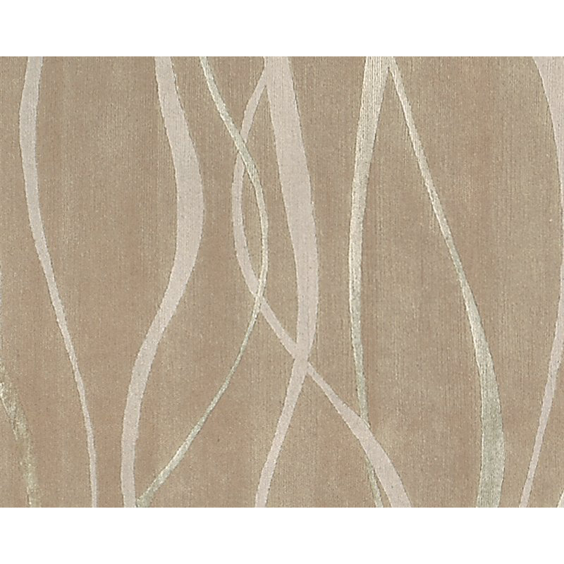 Ripple Shadow Abstract Area Rug in Beige/Neutral