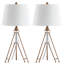 Ensemble de lampe de table à trépied 30" Starla