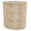Oval Nightstand - Toffee