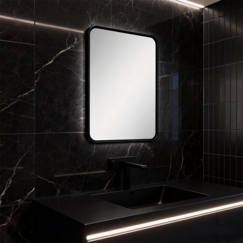 Metal Rectangle Mirror