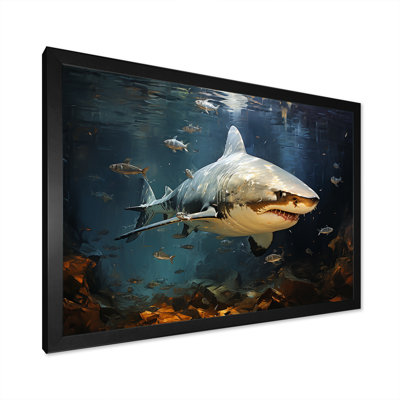 Requin sous l'eau II - Sharkwall Art