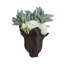 Sagebrook Home 16" Zaldana Large Porcelain Vase, Ivory-1880176534-1880176529