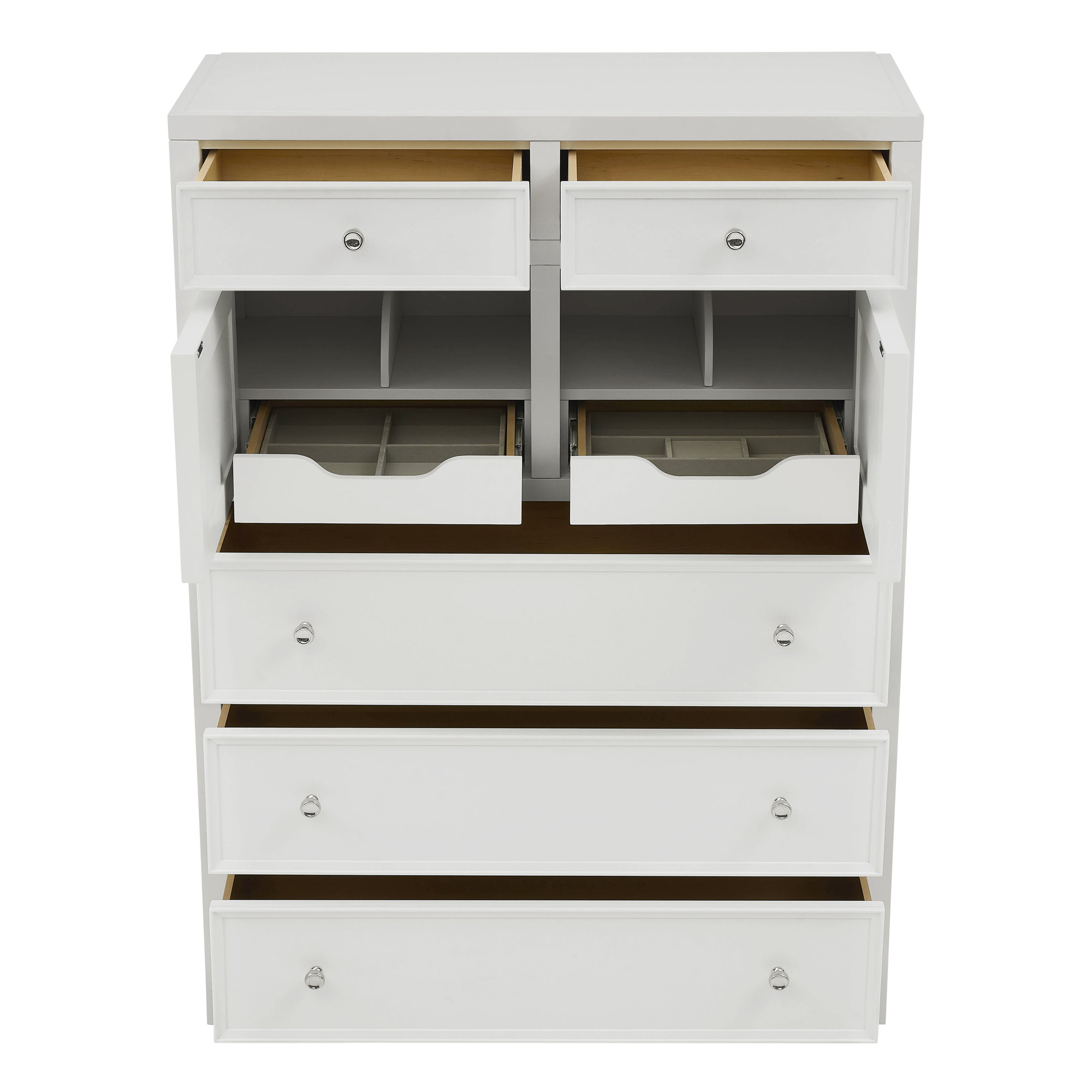 Rosalie 7 - Drawer Dresser, White