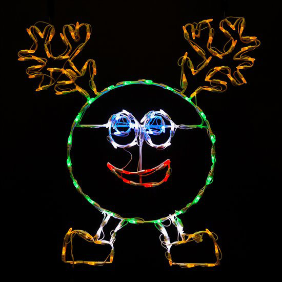 Figurine lumineuse de Noël Felix the Reindeer