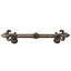 Charlemagne 4 inches c.c. pull with large Fleur De Lysin Satin-1165544011-1165544008