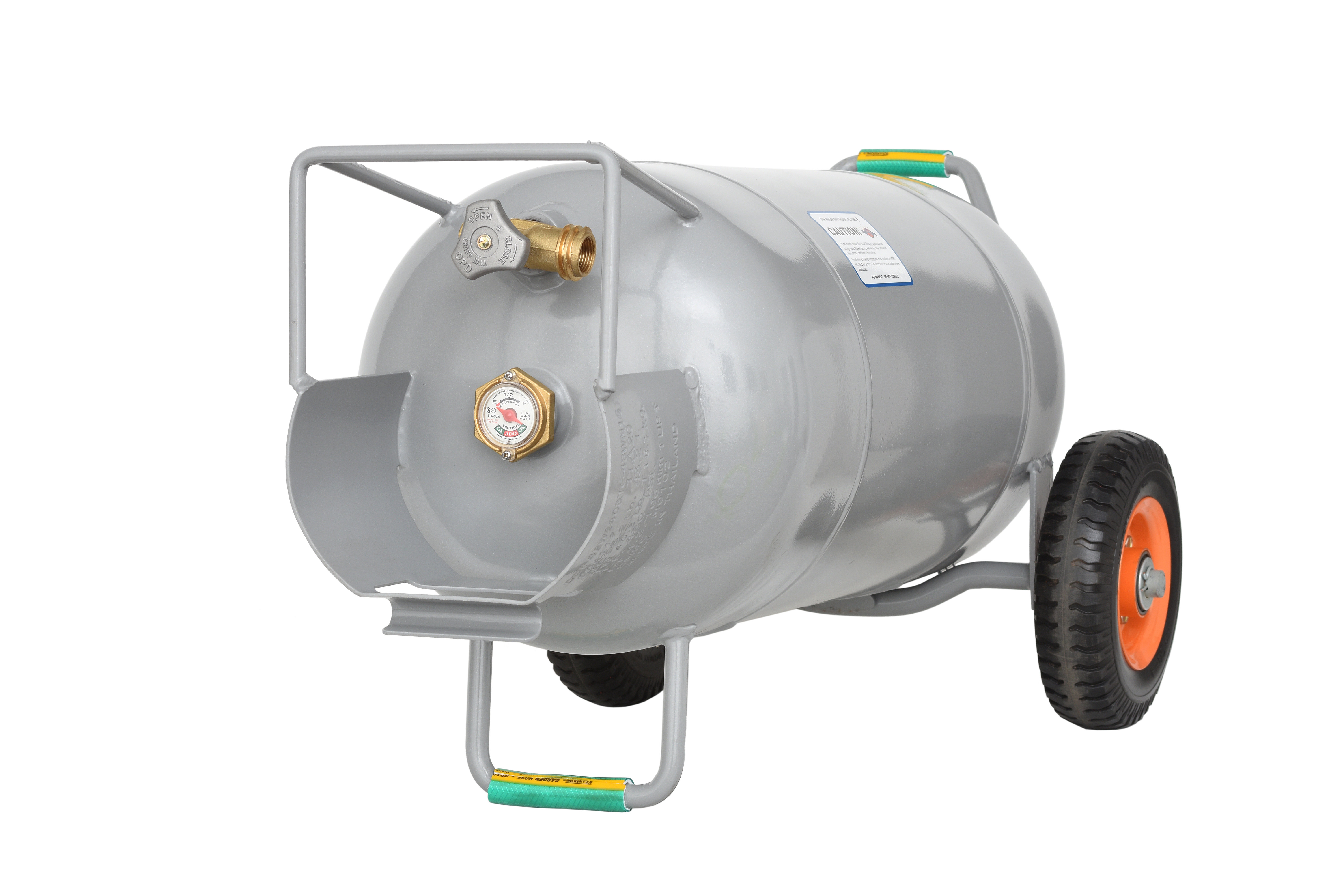 Flame King 40LB Empty Horizontal & Vertical Propane Tank LP Cylinder