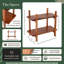 Étagère à épices en bois Premium